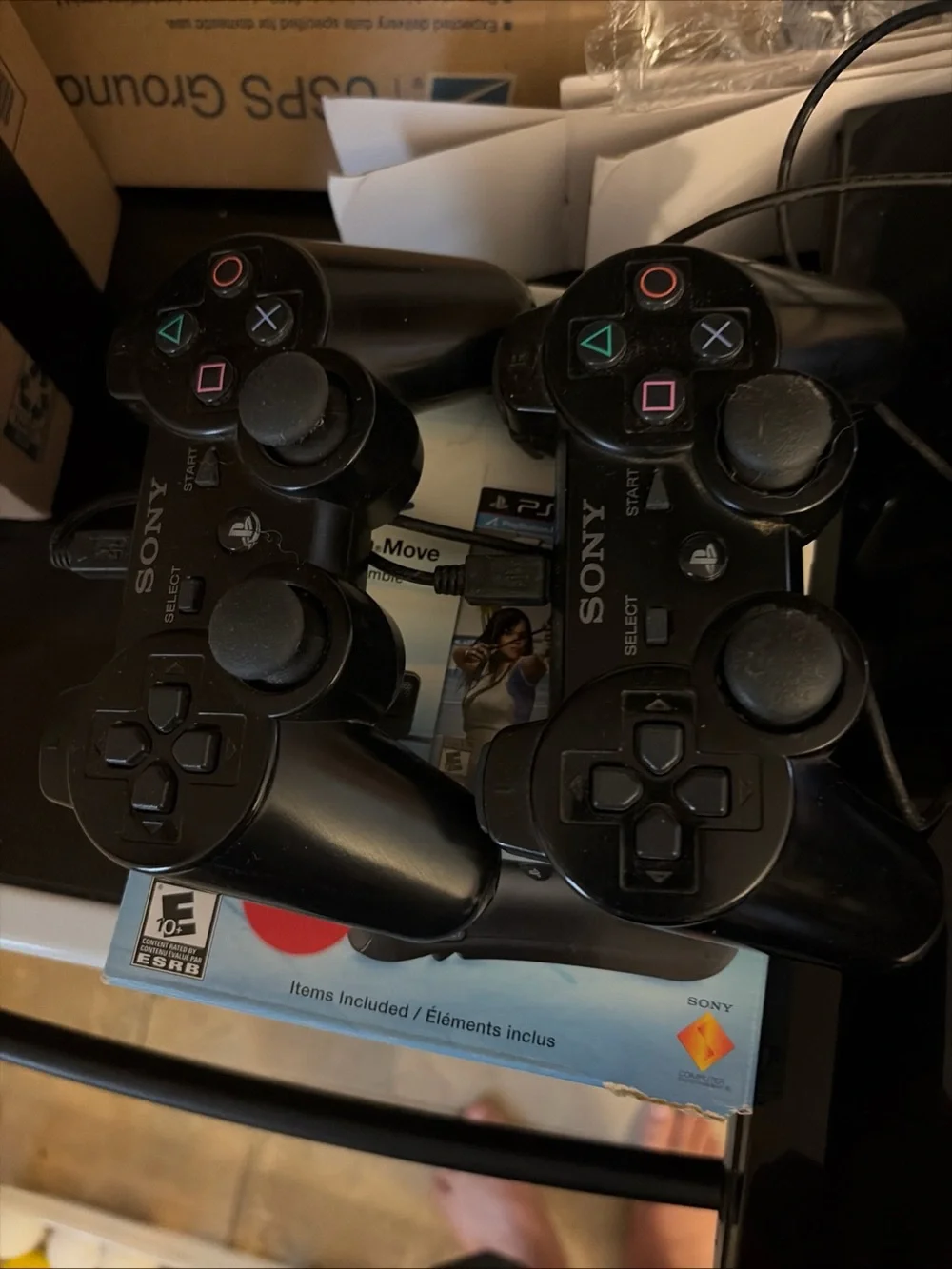 Sony PlayStation 3 Fat Console Bundle | 2 OEM Controllers | Move Bundle